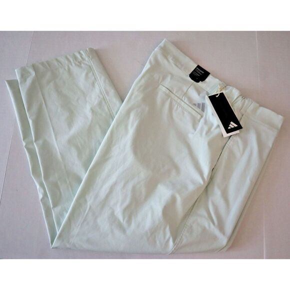 Adidas IU2843 Men Sz 40x30 Short Crystal Jade Ultimate365 Nylon Chino Pants - Picture 9 of 12